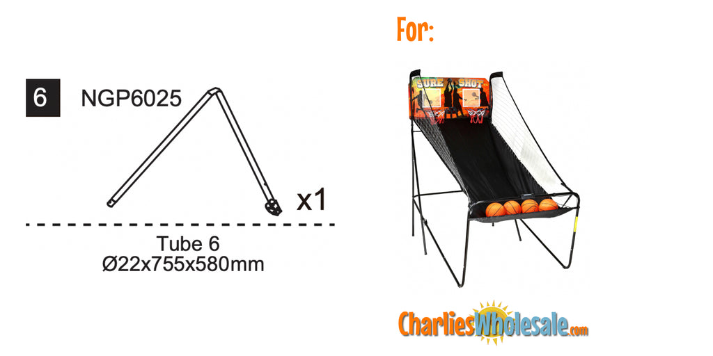 Replacement Part NGP6025 Tube 6