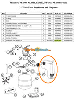 Replacement Part NEP4126a Connector Pipe Kit