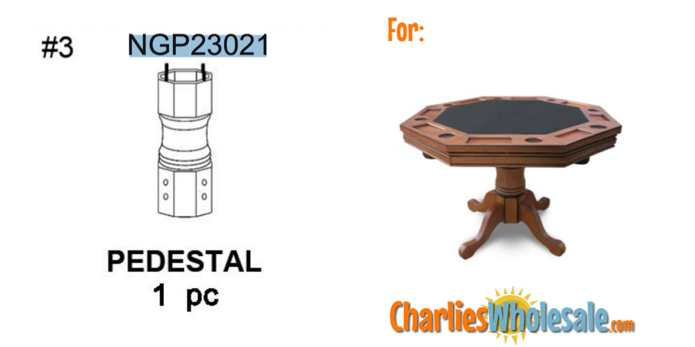 Replacement Part NGP23021 Pedestal