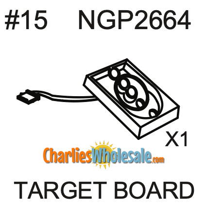 Replacement Part NGP2664 Target Board
