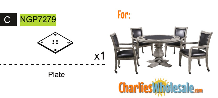 Replacement Part NGP7279 Plate