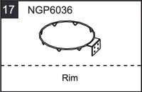 Replacement Part NGP6036 Rim