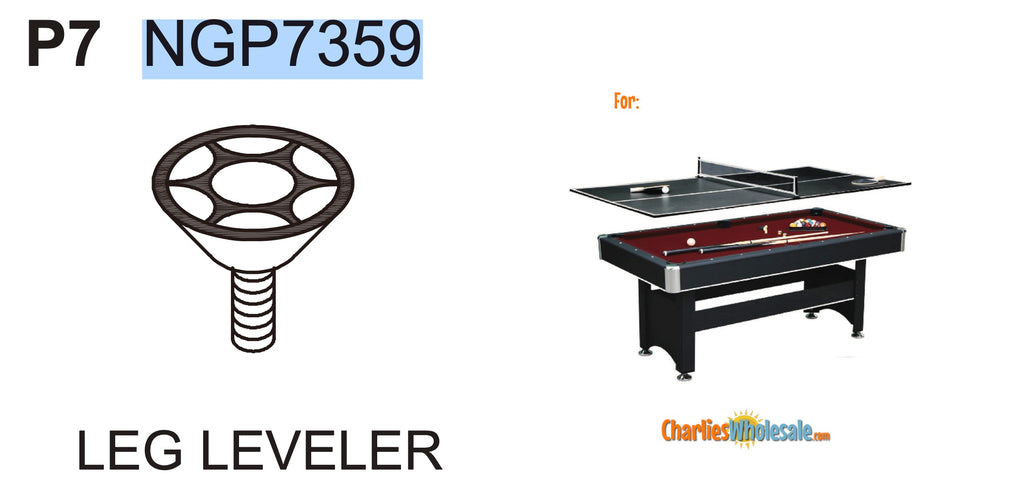 Replacement Part NGP7359 Leg Leveler