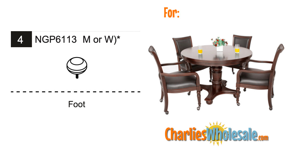 Replacement Part NGP6113W Foot