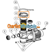 Replacement Part NEP4135 3036S3 Cover Locking Ring