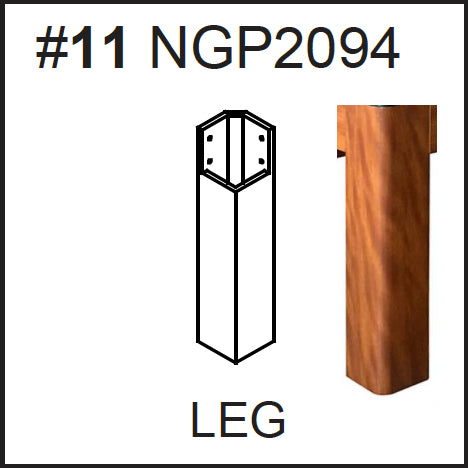 Replacement Part NGP2094 Leg