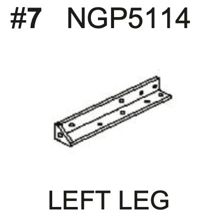 Replacement Part NGP5114 Left Leg