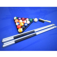 Alpine 8-ft Outdoor Pool Table with Aluminum Rails & Waterproof Felt