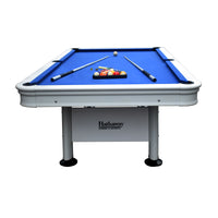 Alpine 8-ft Outdoor Pool Table with Aluminum Rails & Waterproof Felt