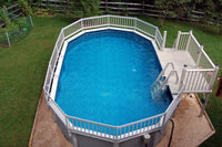 Vinyl Works Deluxe 24 inch In-Pool Step for Above Ground Pools - Taupe