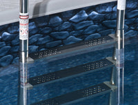 Premium Stainless Steel In-Pool Ladder for Above Ground Pools