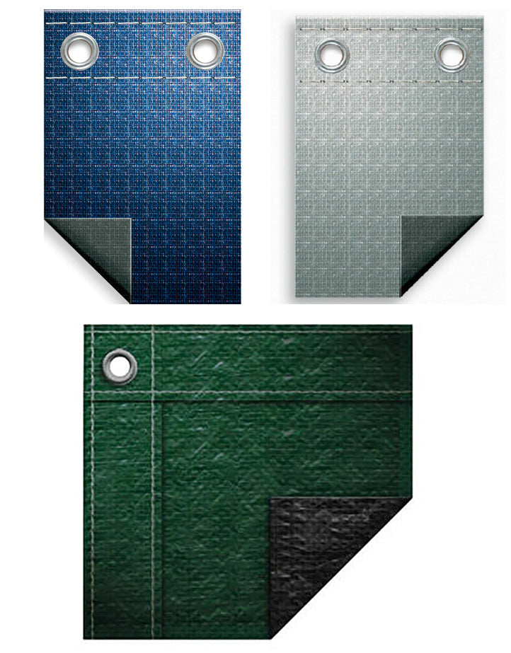 hermes tarp Above Ground Swimming Pool Winter Tarp Covers by Swimline in Round and Oval Sizes