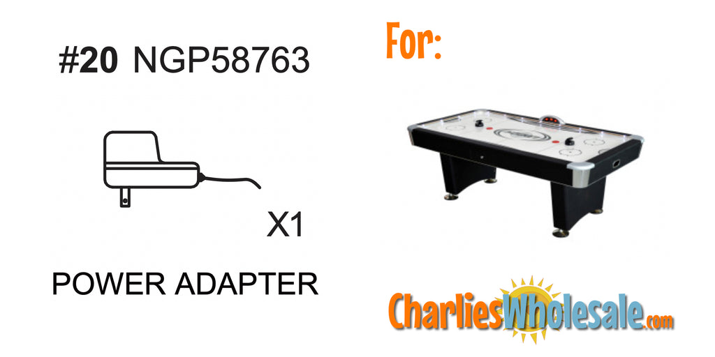 Replacement Part NGP58763 Power Adapter