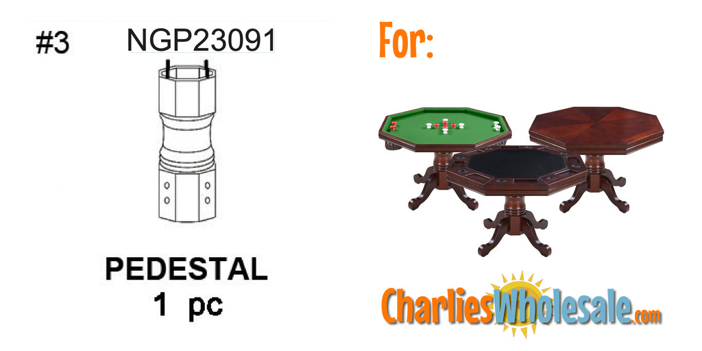 Replacement Part NGP23091 Pedestal