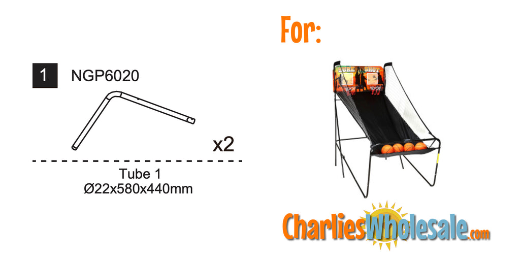 Replacement Part NGP6020 Tube 1 - Set of Two