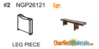 Replacement Part NGP26121 Walnut Leg