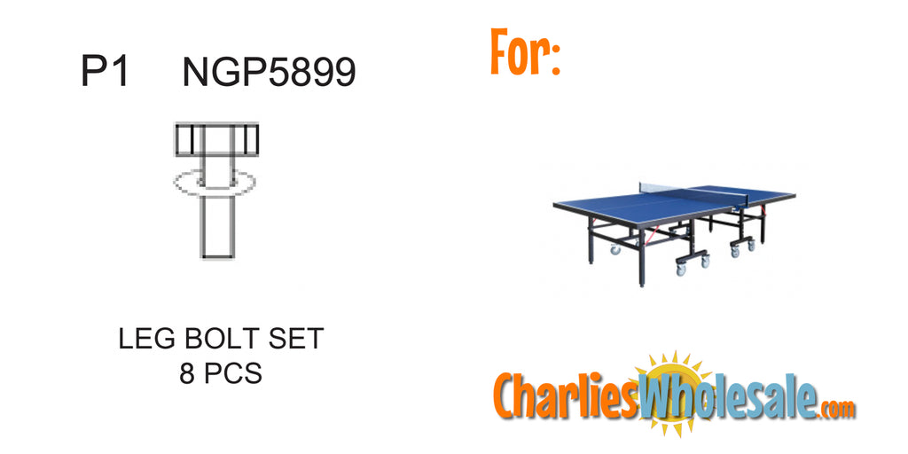 Replacement Part NGP5899 Leg Bolt Set