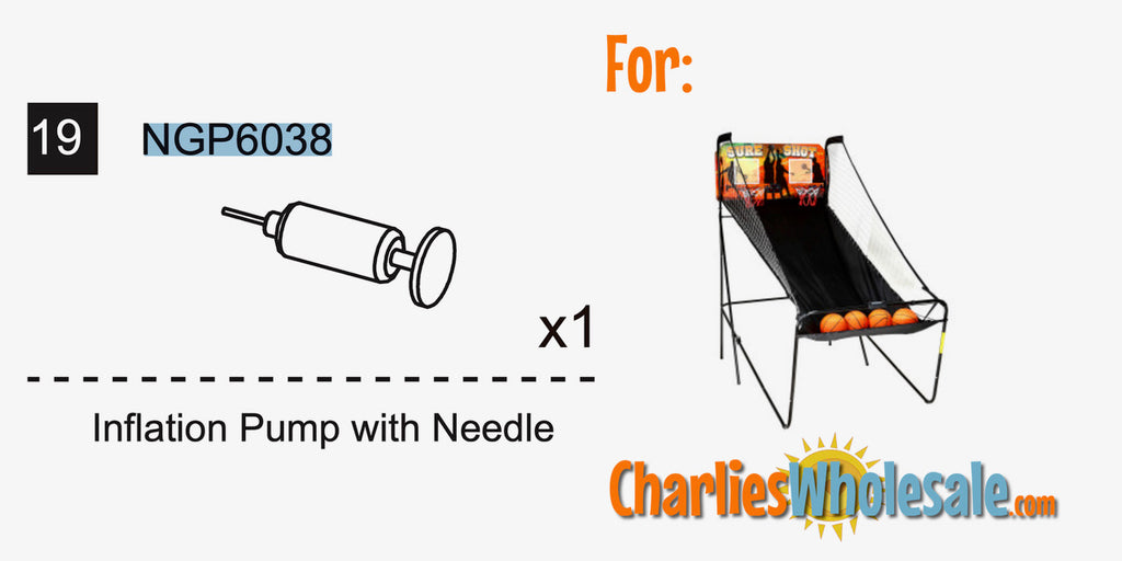 Replacement Part NGP6038 Inflation Pump