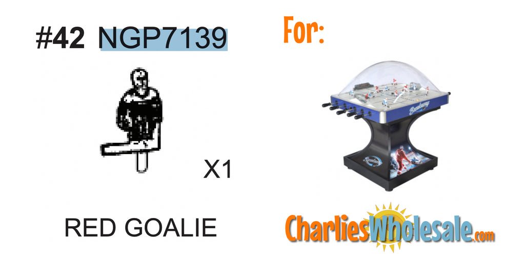 Replacement Part NGP7139 Red Goalie