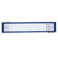 Crestline 12' Indoor / Outdoor Aluminum Shuffleboard Table - White