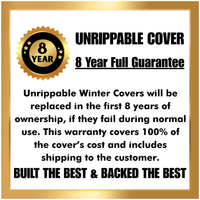 Unrippable Above Ground Swimming Pool Tarp Winter Cover Round or Oval