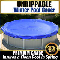 Unrippable Above Ground Swimming Pool Tarp Winter Cover Round or Oval