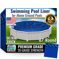 Azure Peak Permalast Multibead 20 mil Above Ground Pool Liner