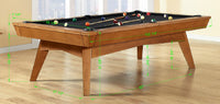 Copenhagen 8' Slate Pool Table