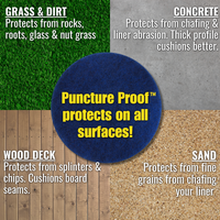 Puncture Proof Floor Padding for Above Ground Swimming Pools Liner Protection Pad