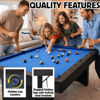 The Ashford 6' Portable Folding Pool Table