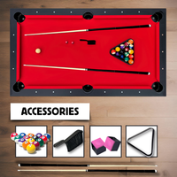 The Ashford 6' Portable Folding Pool Table