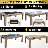 The Transformer 7 ft 4-in-1 Multi-Game Table