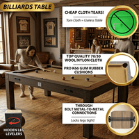 The Transformer 7' 4-in-1 Multi-Game Table