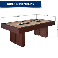 The Westwood 7' Multi-Game Table