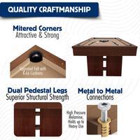 The Westwood 7' Multi-Game Table