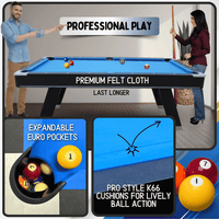 Sports 7' Pool Table with Top