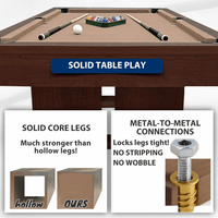 The Westwood 7' Multi-Game Table
