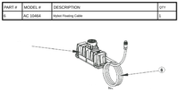 Replacement Part AC 10464 - Mybot Floating Cable