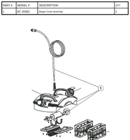 Replacement Part AC 20362 - Stinger Cover Assembly