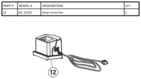 Replacement Part AC 21237 - Stinger Control Box