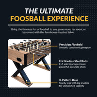 Fullerton 48-Inch Farmhouse Foosball Table