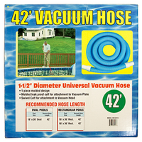 42′ x 1.5″ Deluxe Pool Vacuum Hose