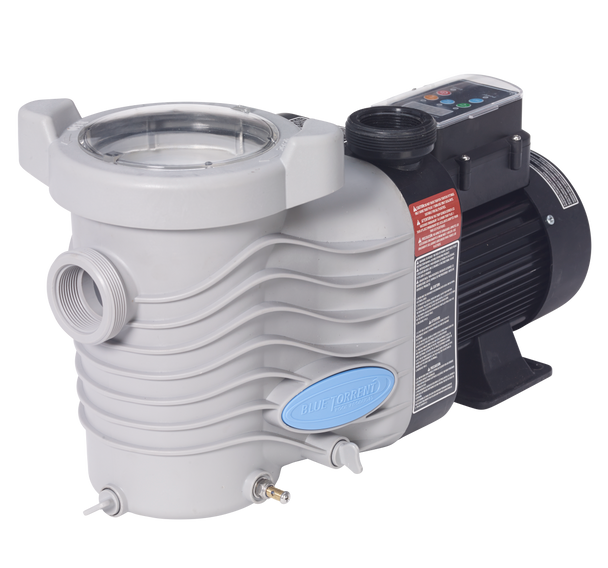 Blue Torrent 1.0 HP Pro Series Above Ground Variable Speed Pool Pump ...