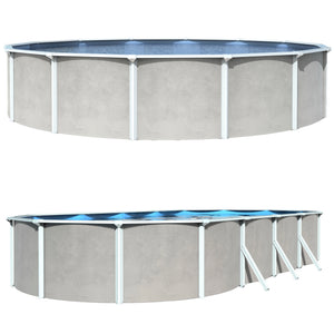 Belize 52" Steel Wall Above Ground Pool Kit plus Starter Package