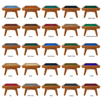Copenhagen 8' Slate Pool Table
