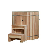 Dynamic Cold Therapy PVC Barrel Cold Plunge with Chiller