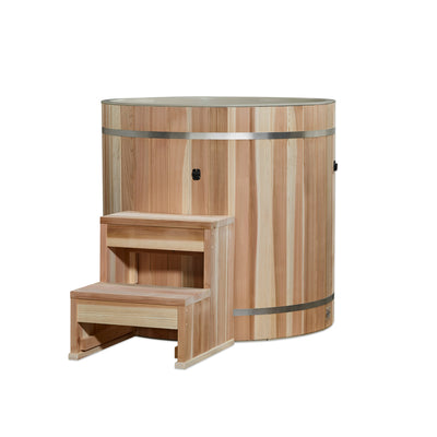 Dynamic Cold Therapy PVC Barrel Cold Plunge with Chiller
