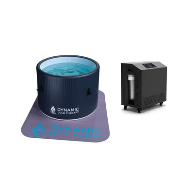 Dynamic Cold Therapy Inflatable Round Cold Plunge with Chiller