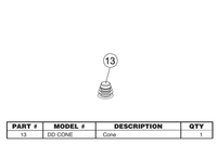 Replacement Part DD CONE - Cone