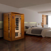 Dynamic Versailles 2 Person Low EMF Far IR Sauna